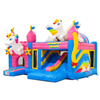 Springkussen Multiplay Unicorn Doubleslide