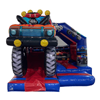 Springkussen Combi Slide Monstertruck Springkussen Combi Slide Monstertruck