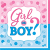 Gender Reveal servetten