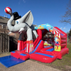 Springkussen Combi Slide Circus Springkussen Combi Slide Circus