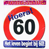 Verkeersbord 60 jaar