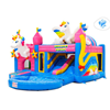 Springkussen Unicorn XL met Zwembad 