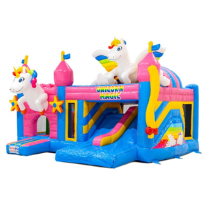 Springkussen Multiplay Unicorn Doubleslide