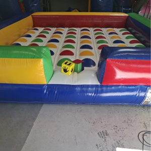 XXL Twister met dobbelstenen Opblaasbaar