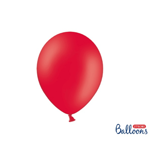 Latex ballon pastel rood 