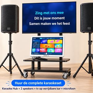 Interactieve Karaoke set huren