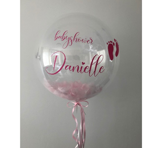 Luxe helium ballon met tekst