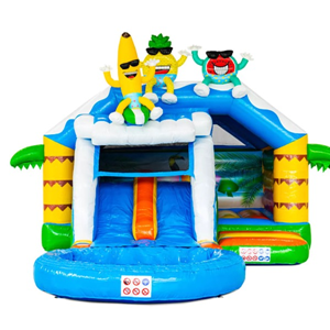 Springkussen summer party met zwembad