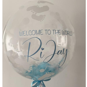 Gepersonaliseerde helium ballon - Baby