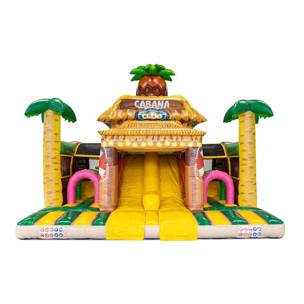 Springkussen Xtreme U Obstacle Course Cabana Club Springkussen Xtreme U Obstacle Course Cabana Club