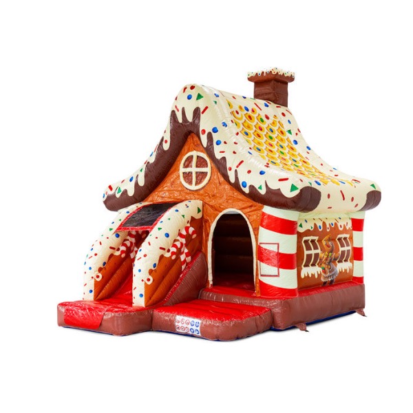 Springkussen Combi Slide Gingerbread