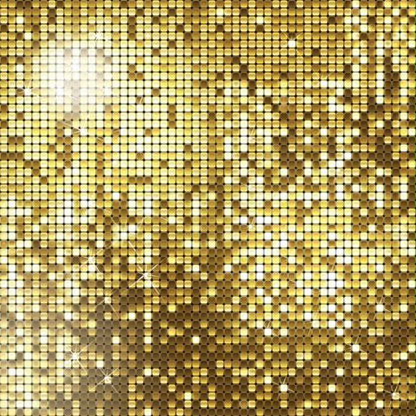 Backdrop Disco Goud