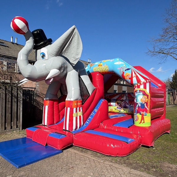 Springkussen Combi Slide Circus