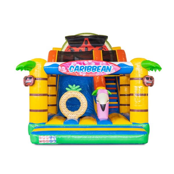 Springkussen Caribbean XL Slide Springkussen Caribbean XL Slide