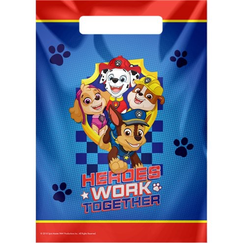 Paw Patrol uitdeel zakjes