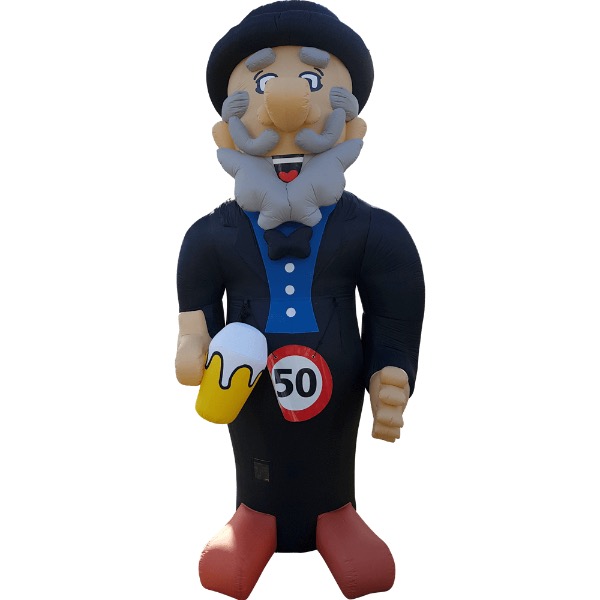Opblaasbare Abraham pop Opblaasbare Abraham pop
