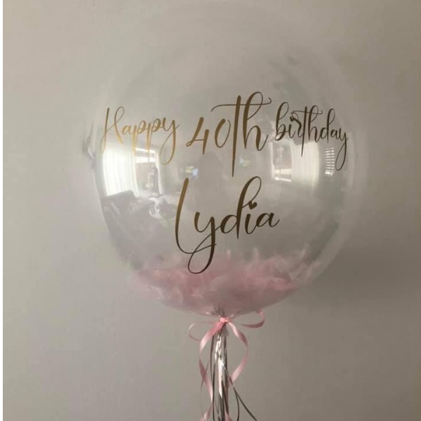 Gepersonaliseerde helium ballon - Verjaardag