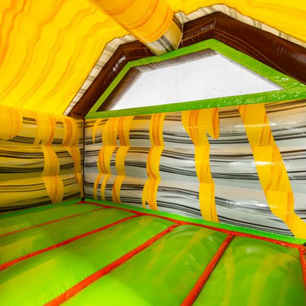 Springkussen Combi Slide Jurassic Springkussen Combi Slide Jurassic