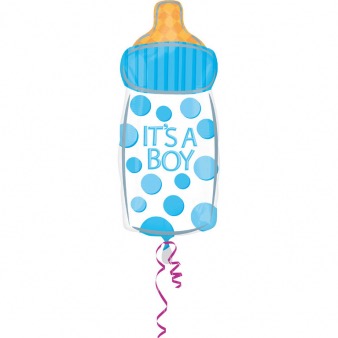 Folie baby boy ballon incl helium