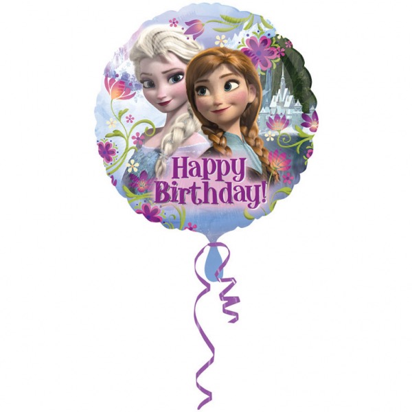 Folieballon Frozen Happy birthday