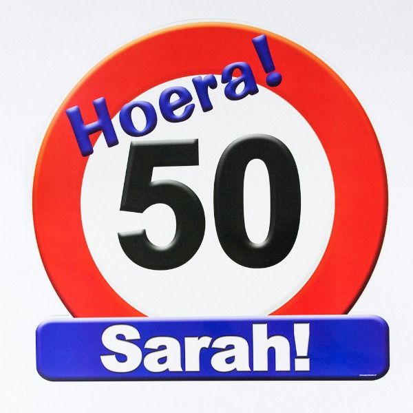 Verkeersbord sarah