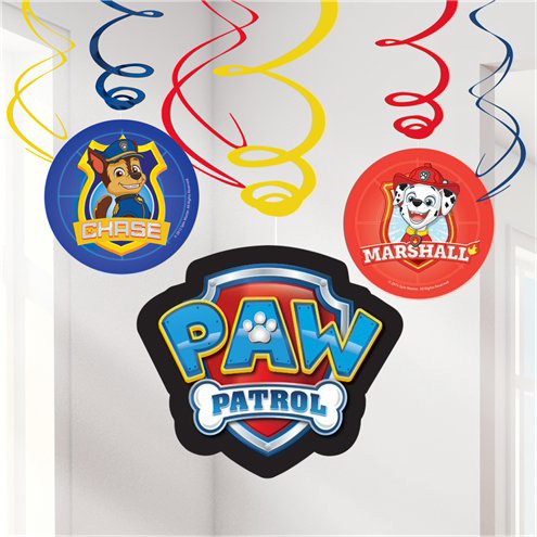 Paw Patrol versiering Swirls