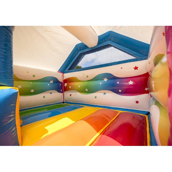 Springkussen Combi Slide Unicorn