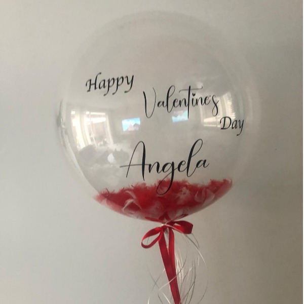 Gepersonaliseerde helium ballon - Valentijn